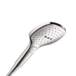 hansgrohe Raindance Select E Easy Install 5-inch Handheld Shower Head Modern 3 RainAir  Rain  Whirl 26521001