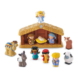 Mattel BLV77, Fisher Price, Little People nativity play set, stationar