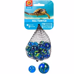Mega Marbles Sea Turtle, Toy marble ball, 5 yr(s)