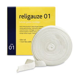 Religrip Band-Aid Tubular Gauze, Secure & Exceptional Wound Cotton Dressing Ideal for Fingers and Toes, Bandage for Wounds On the Hand-Arm Wrist &