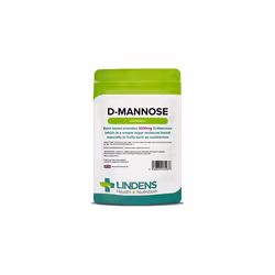 Lindens D-Mannose 1000mg Tablets | 30 Pack | Each tablet provides 1000mg D Mannose which is a simple sugar molecule found nat ...