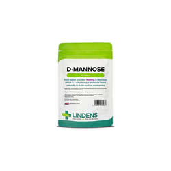 Lindens D-Mannose 1000mg Tablets | 30 Pack | Each tablet provides 1000mg D Mannose which is a simple sugar molecule found naturally in fruits such...