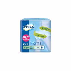 TENA Pants Super Large - 4 x Packs of 12 ( 48 Pants )