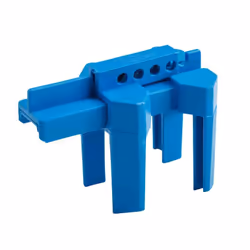 Brady Prinzing Ball Valve Lockout Small for 1/2""""-2-1/2"""" Outside Pipe Diameter Blue - BS07A-BU