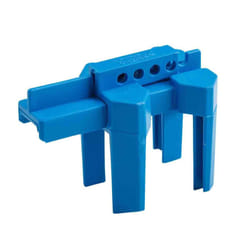 Brady Prinzing Ball Valve Lockout  Small  for 1/2""""-2-1/2"""" Outside Pipe Diameter  Blue - BS07A-BU