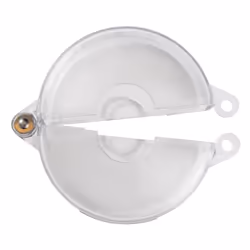 Brady 145585 lockout tagout device Gate valve lockout Transparent Polycarbonate