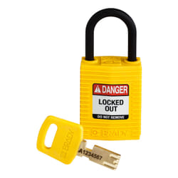 Brady SafeKey Conventional padlock 1 pc(s)