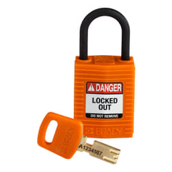 Brady SafeKey Conventional padlock 1 pc(s)