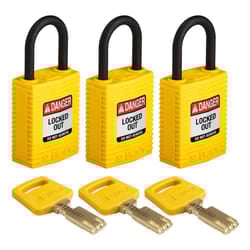 Brady SafeKey Conventional padlock 3 pc(s)