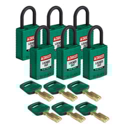 Brady SafeKey Conventional padlock 6 pc(s)