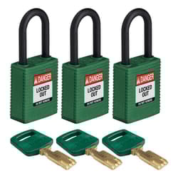 Brady SafeKey Conventional padlock 3 pc(s)
