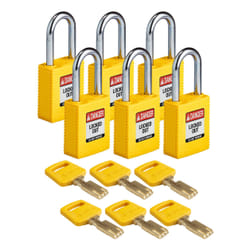 Brady SafeKey Conventional padlock 6 pc(s)