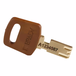 Brady SafeKey Conventional padlock 6 pc(s)