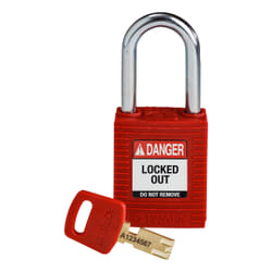 Brady SafeKey Conventional padlock 1 pc(s)