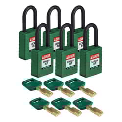 Brady SafeKey Conventional padlock 6 pc(s)