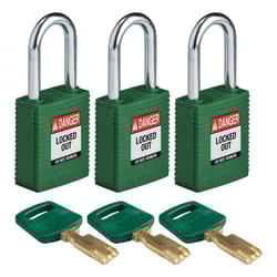 Brady SafeKey Conventional padlock 3 pc(s)