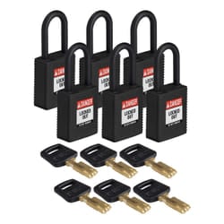 Brady SafeKey Conventional padlock 6 pc(s)
