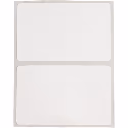 Brady J20-19-2550 printer label White Self-adhesive printer label