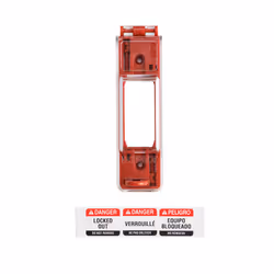Brady - 65392 Wall Switch Lockout (Pack of 1) Red  Small