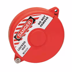 Brady Red PP Adjustable Gate Valve Lockout
