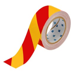 Brady TS-50.80-514-RD/YL-STR-RL self-adhesive label Rectangle Permanent Red, Yellow 1 pc(s)