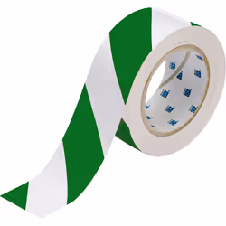 Brady TS-50.80-514-GN/WT-STR-RL, Green, White, Rectangle, Permanent, Polyester, Gloss, -18 - 60 °C