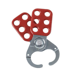 Brady 133161 Steel Group Lockout Hasps  Red (1 Each)