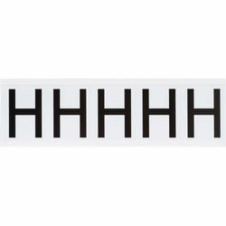 Brady 9714-H self-adhesive label Rectangle Permanent Black, White 5 pc(s)