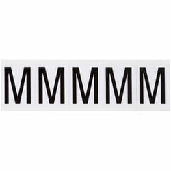 Brady 9714-M printer label Black, White Self-adhesive printer label