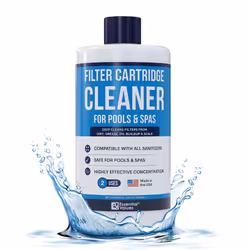 Spa Filter Cleaner 32oz 2 Uses Pool Filter Cleaner Made in USA - Hot Tub Cleaner Excellent Cleaning Solution for Both Poo ...