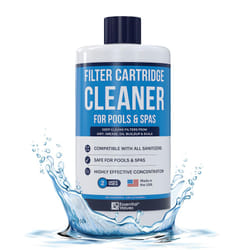 Spa Filter Cleaner 32oz  2 Uses  Pool Filter Cleaner  Made in USA - Hot Tub Cleaner  Excellent Cleaning Solution for Both Pool Filters & Spa Filters