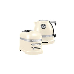 KitchenAid Artisan Almond Cream 2 Slot Toaster and Kettle Set