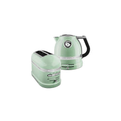 KitchenAid Artisan Pistachio 2 Slot Toaster and Kettle Set