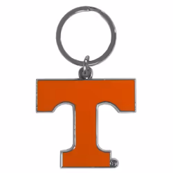 Tennessee Volunteers Chrome Logo Cut Keychain - Special Order