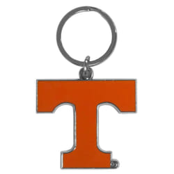 Tennessee Volunteers Chrome Logo Cut Keychain - Special Order