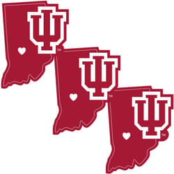 NCAA Siskiyou Sports Fan Shop Indiana Hoosiers Home State Decal One Si