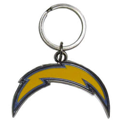 Los Angeles Chargers Keychain Logo Cut Style Chrome