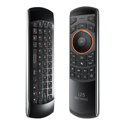 Mini i25 Rechargeable 2.4GHz Remote Control with Air Fly Mouse and Wireless Keyboard for Android TV Box, PC, PS3, Laptop, HTPC, IPTV, Windows, Linux