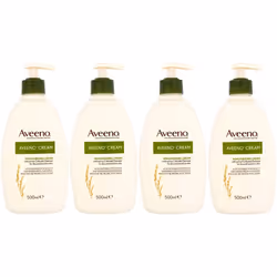 Aveeno Moisturising Cream 500ml - Pack of 4