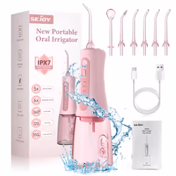 Water Dental Picks for Teeth Cleaning and Flossing, Water Flosser Electric Cordless, Water Flosser for Braces for Kids Travel ...