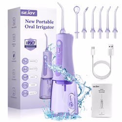 Water Flossers for Teeth, Cordless Water Dental for Teeth Cleaning, Water Flossers for Teeth Portable Oral Irrigator, USB Rec ...