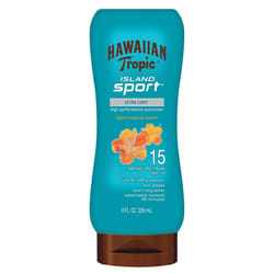 Hawaiian Tropic Island Sport Ultra Light High Performance Sunscreen, SPF 15, 8 fl oz (236 ml)