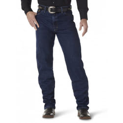 Wrangler mens George Strait Cowboy Cut Original Fit jeans  Dark Stone  33W x 38L US