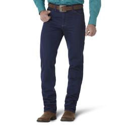 Wrangler Men's Premium Performance Cowboy Cut Regular Fit Jean  Prewashed  38W x 32L