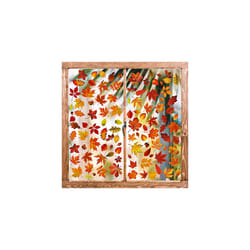 174Pcs Fall Leaves Window Clings Decor-Fall Decorations for Home,Thanksgiving/Autumn Maple Decals,Thanksgiving Window Stickers,Fall Leaves Pine Cones