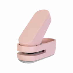 Mini Small Hole Puncher Pink Color 10 Sheet Paper Hole Puncher Capacity Single Hole Puncher for Office Use Or Gift for Stude ...