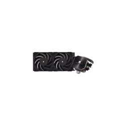Frozen Edge 240 Black Liquid CPU Water Cooler With 120mm PWM Fan,240 Black Cold Row Specification,Integrated Water-cooler Hea ...