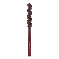 Spornette Mini Styler Boar Bristle .75 inch Round Brush (#HB-2) for Blowouts Volume Styling Finishing Curling & Setting S ...