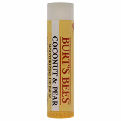 Burt's Bees 100% Natural Moisturizing Lip Balm Coconut & Pear with Beeswax & Fruit Extracts - 1 Tube
