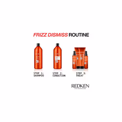 Redken Frizz Dismiss Conditioner Anti Frizz Sulfate Free for hair  33.8 fl. Oz | Packaging May Vary